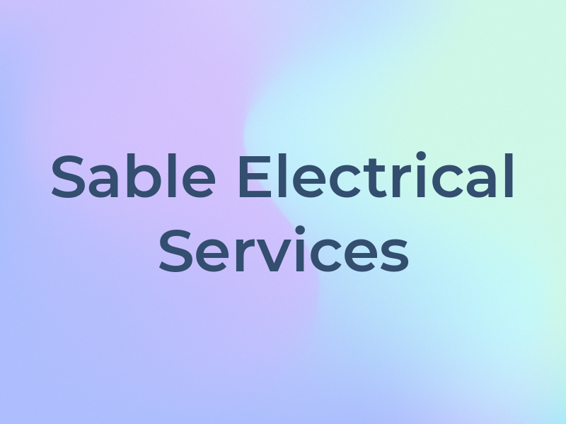 Sable Electrical Services Ltd