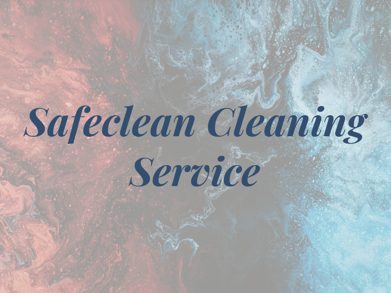 Safeclean Cleaning Service