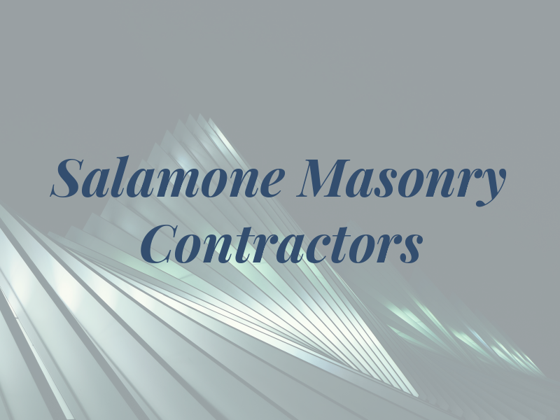 Salamone Masonry Contractors Ltd