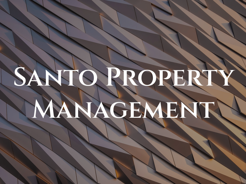 Santo Property Management Inc