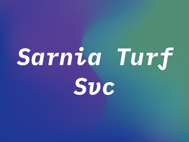 Sarnia Turf Svc