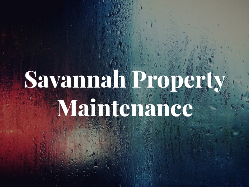 Savannah Property Maintenance