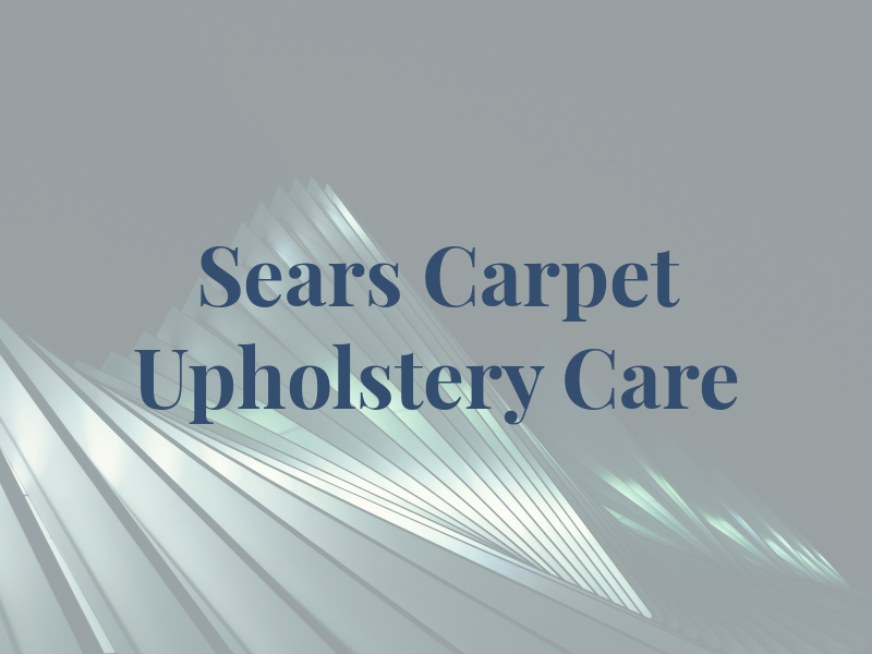 Sears Carpet & Upholstery Care