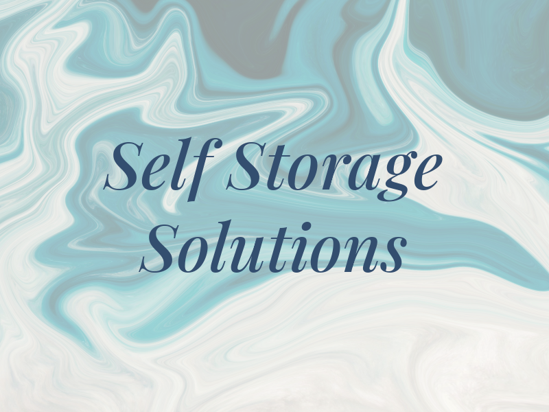 Self Storage Solutions