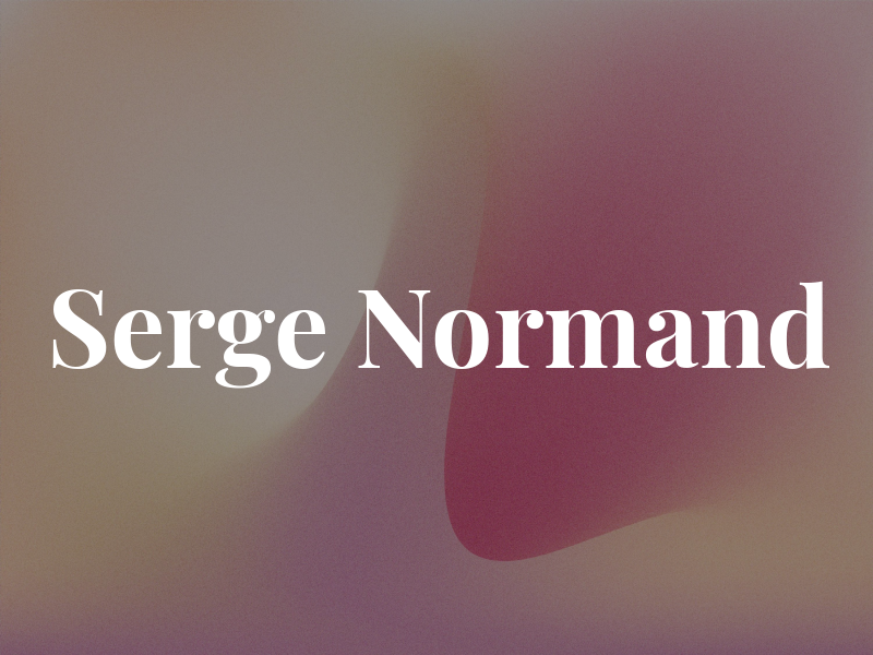Serge Normand