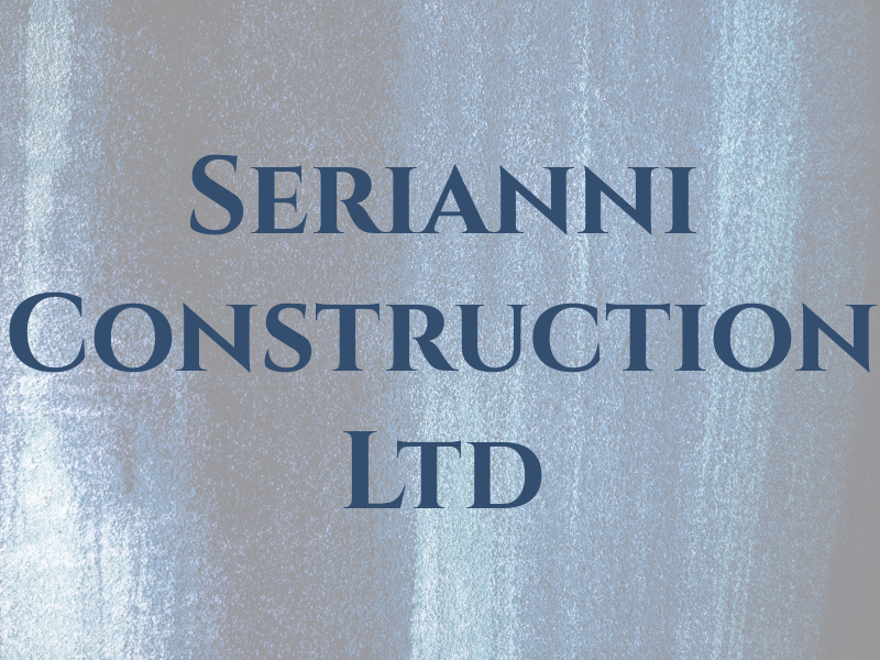 Serianni Construction Ltd