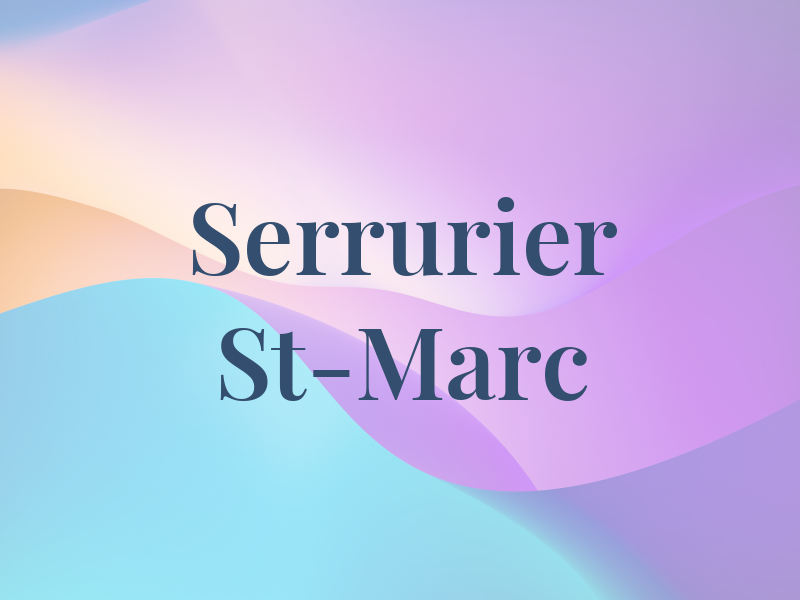 Serrurier St-Marc