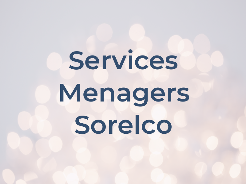 Services Menagers Sorelco Inc