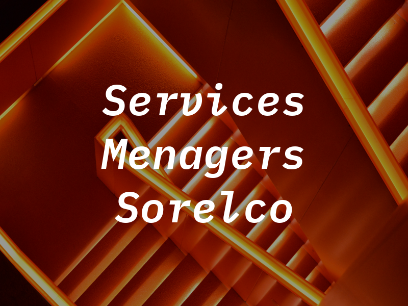 Services Menagers Sorelco Inc