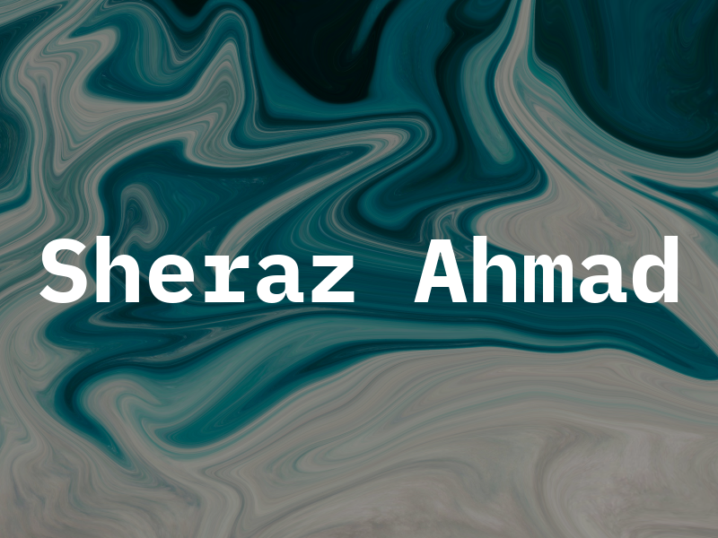 Sheraz Ahmad