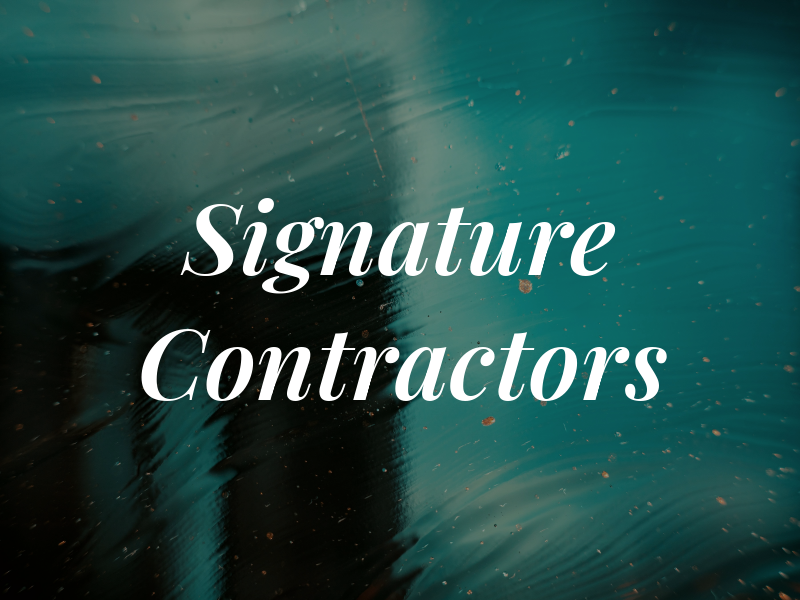 Signature Contractors