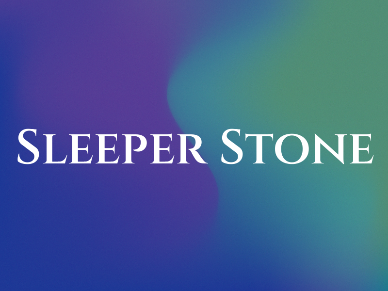 Sleeper Stone