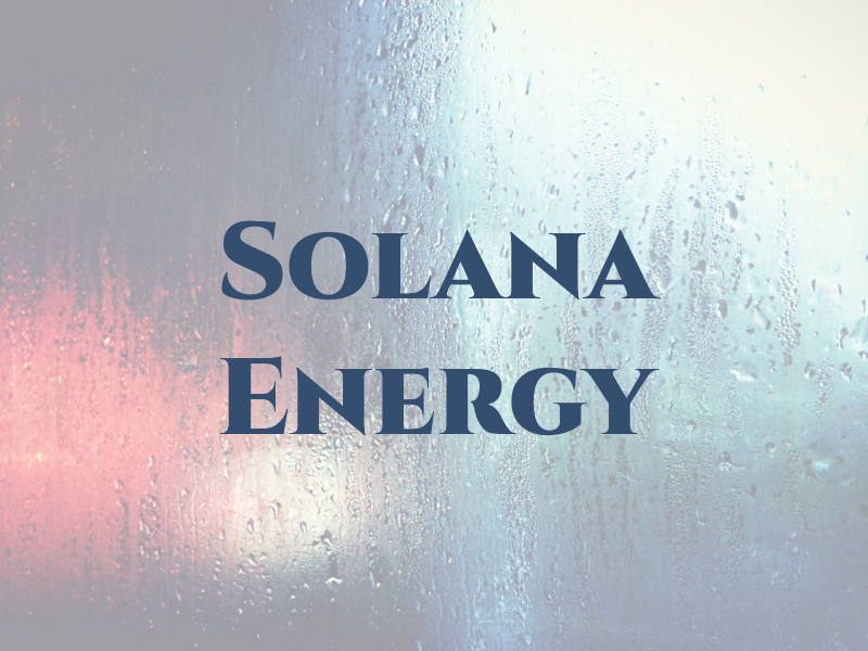 Solana Energy