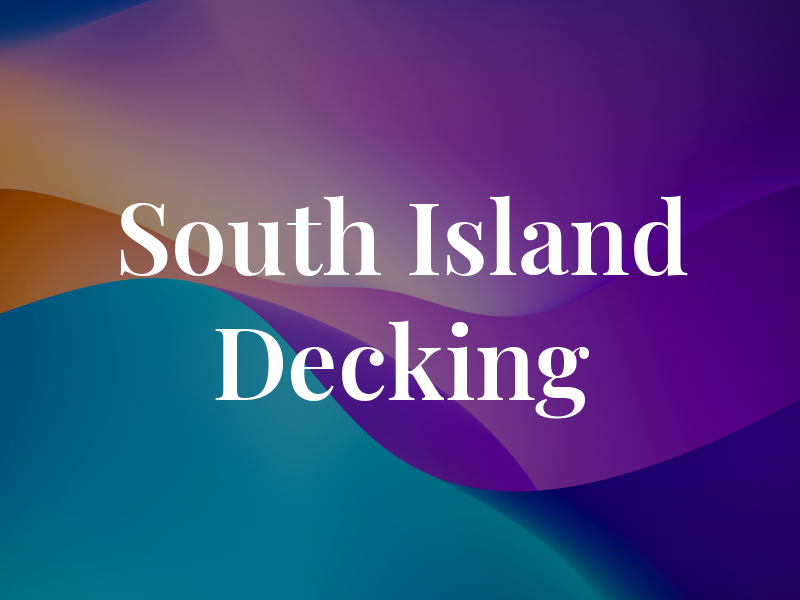 South Island Decking