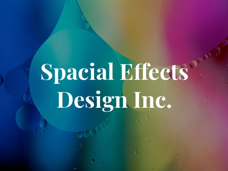 Spacial Effects Design Inc.