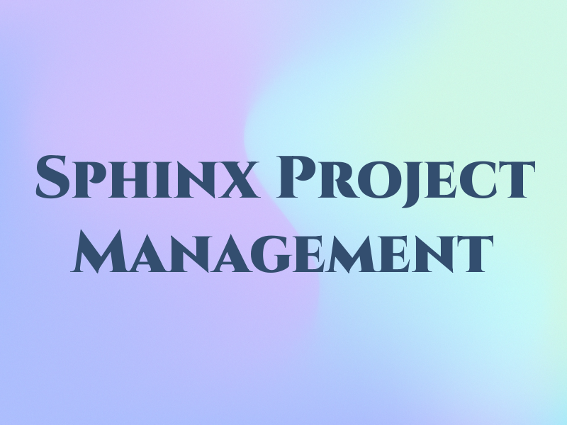 Sphinx For Project Management LTD