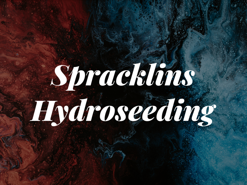 Spracklins Hydroseeding