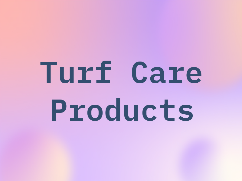 Turf Care Products