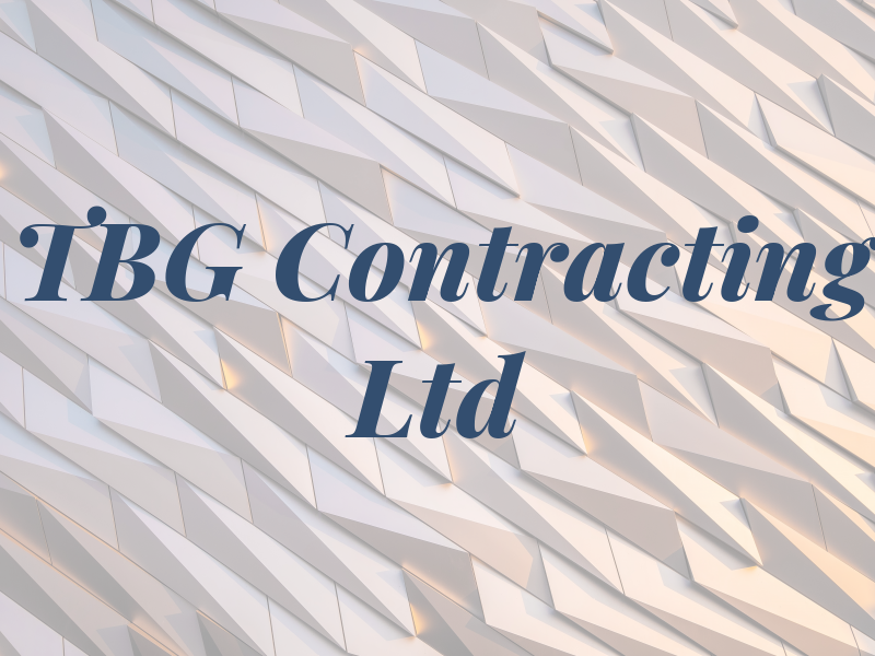 TBG Contracting Ltd