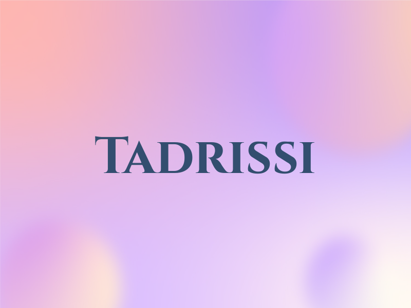 Tadrissi