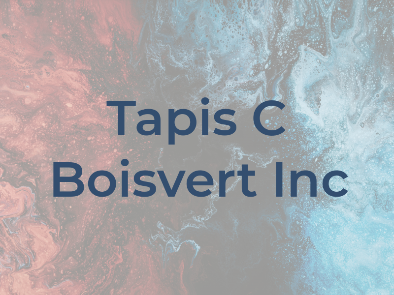 Tapis C Boisvert Inc