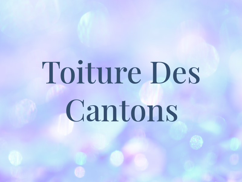 Toiture Des Cantons