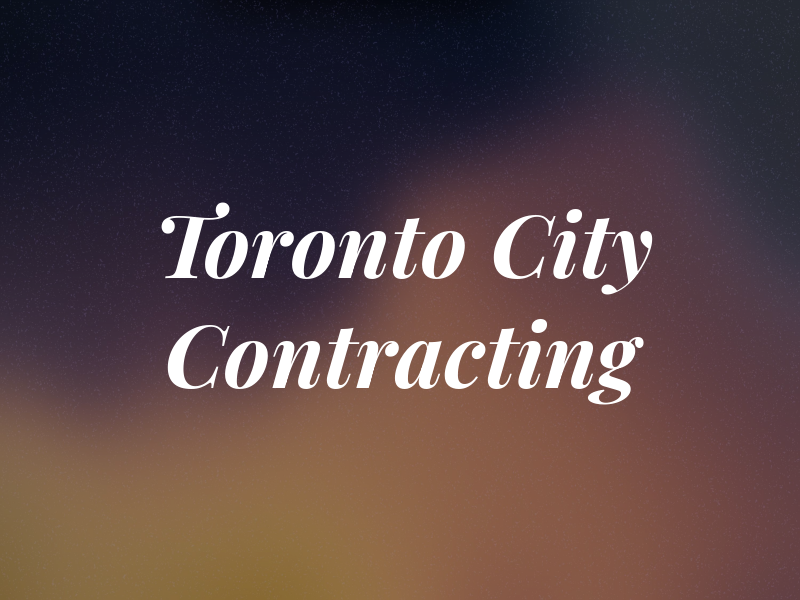 Toronto City Contracting