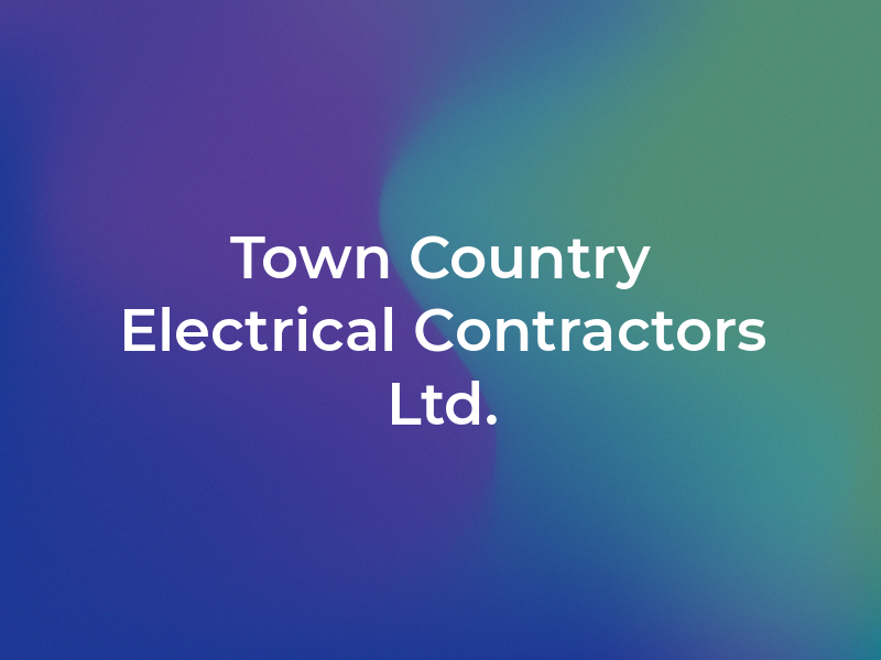 Town & Country Electrical Contractors Ltd.