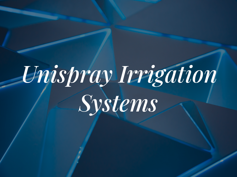 Unispray Irrigation Systems Ltd