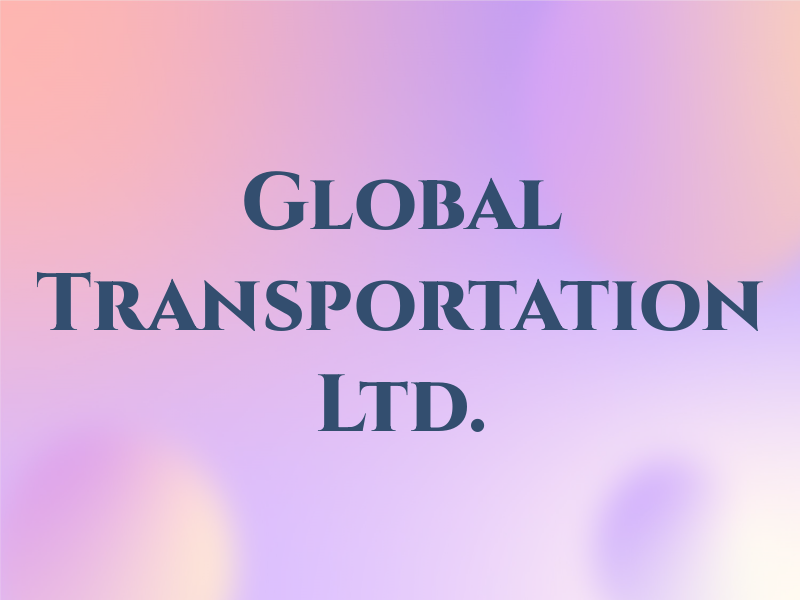 VTG Global Transportation Ltd.