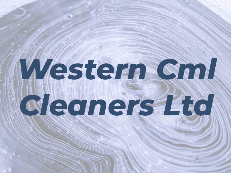 Western Cml Cleaners Ltd