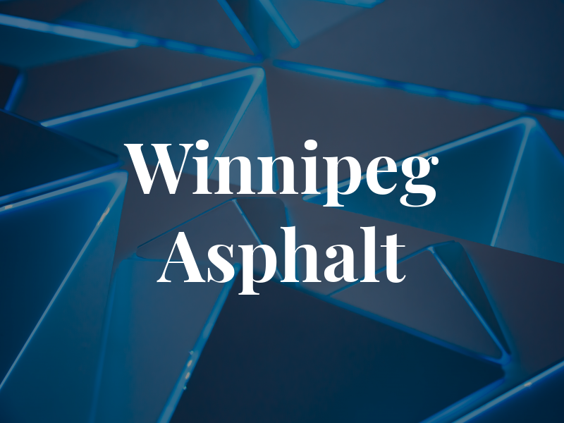 Winnipeg Asphalt