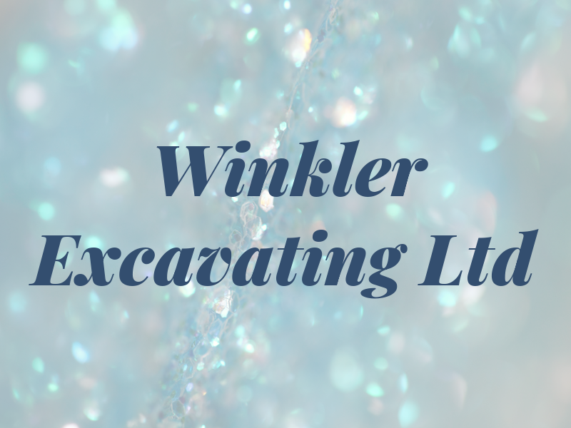 Winkler Excavating Ltd