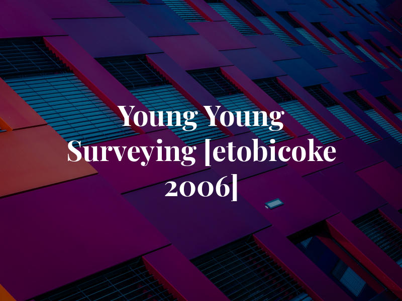 Young & Young Surveying [etobicoke 2006] Inc