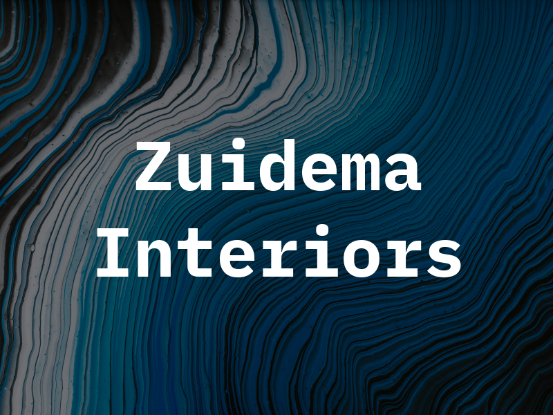 Zuidema Interiors