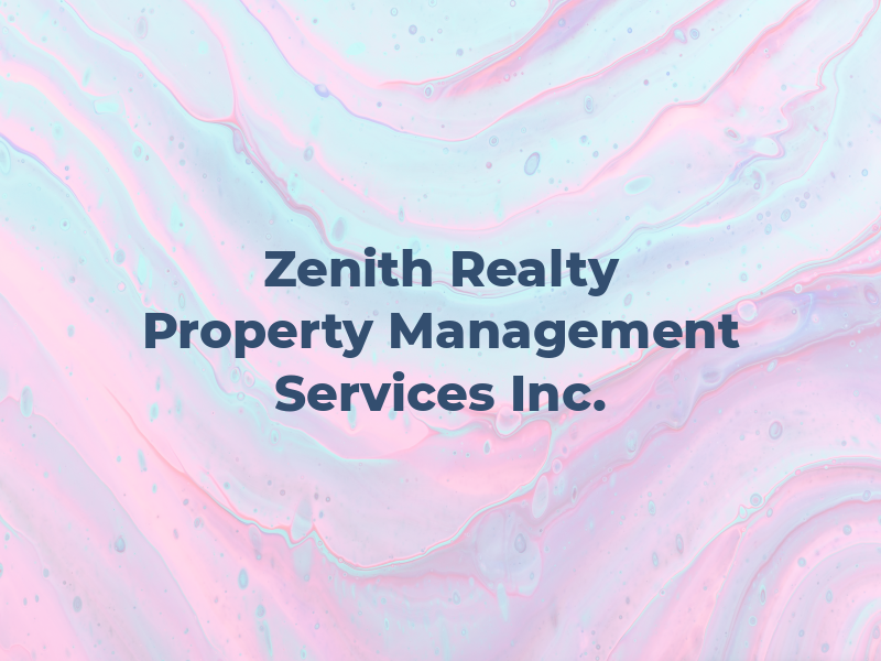 Zenith Realty & Property Management Services Inc.