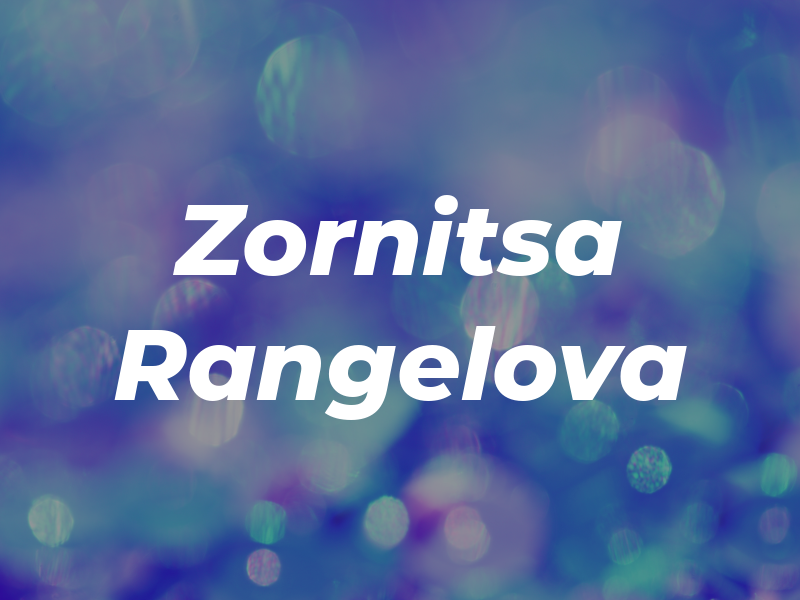 Zornitsa Rangelova