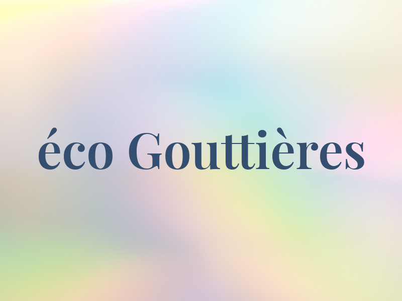 éco Gouttières