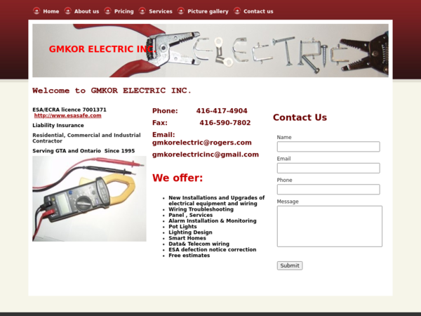 Gmkor Electric Inc.