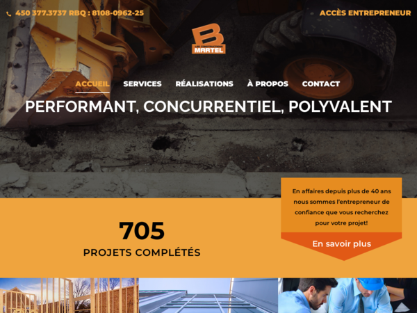 Constructions B Martel Inc (Les)