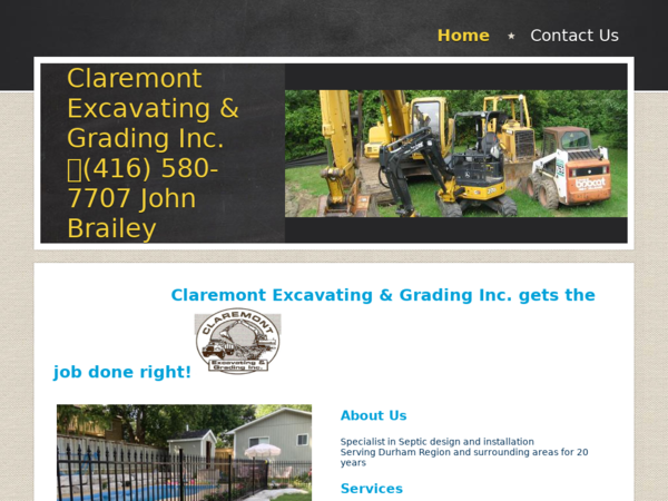 Claremont Excavating & Grading Inc.