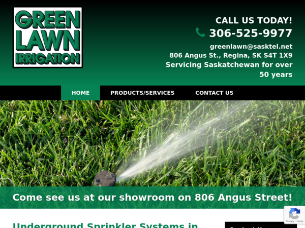 Green Lawn Irrigation