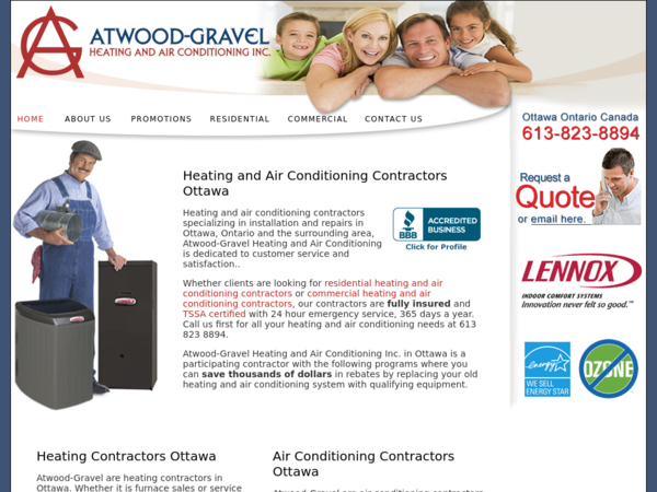 Atwood-Gravel Heating & Air Conditioning Inc