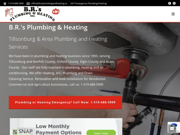 B.r.'s Plumbing & Heating Inc.