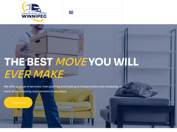 Long Distance Moving Company Winnipeg