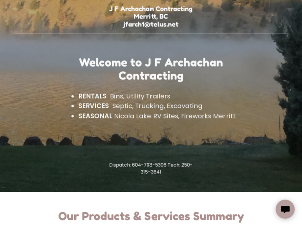 J F Archachan Contracting