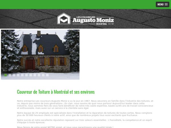 Couvreurs Augusto Moniz Inc