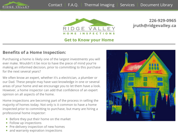 Ridge Valley Home Inspections