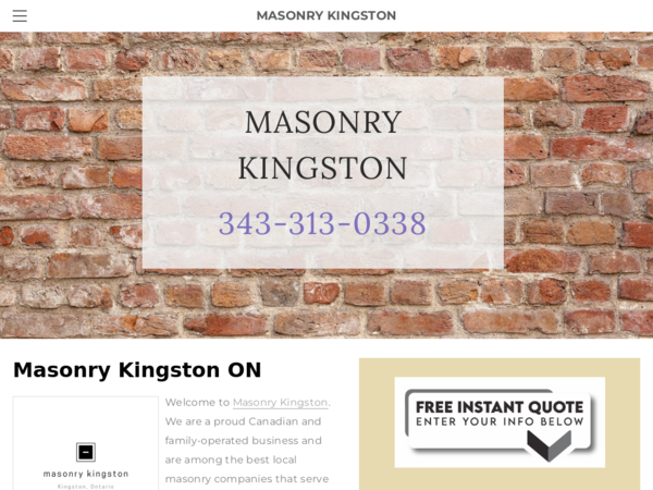 Masonry Kingston