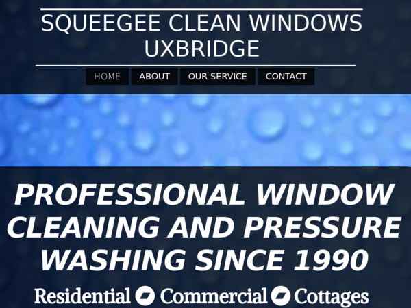 Squeegee Clean Windows